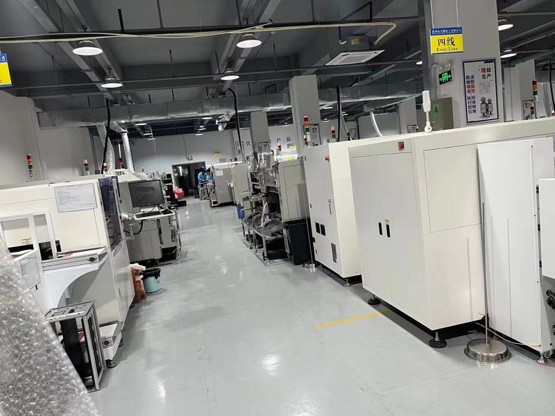 Muz Tech Co.,Ltd linha de produção do fabricante